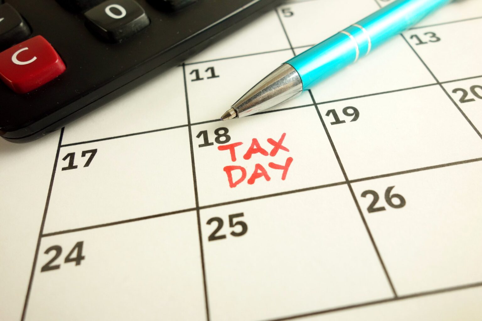 Tax Day Will Be Here Before You Know It BA Schrock