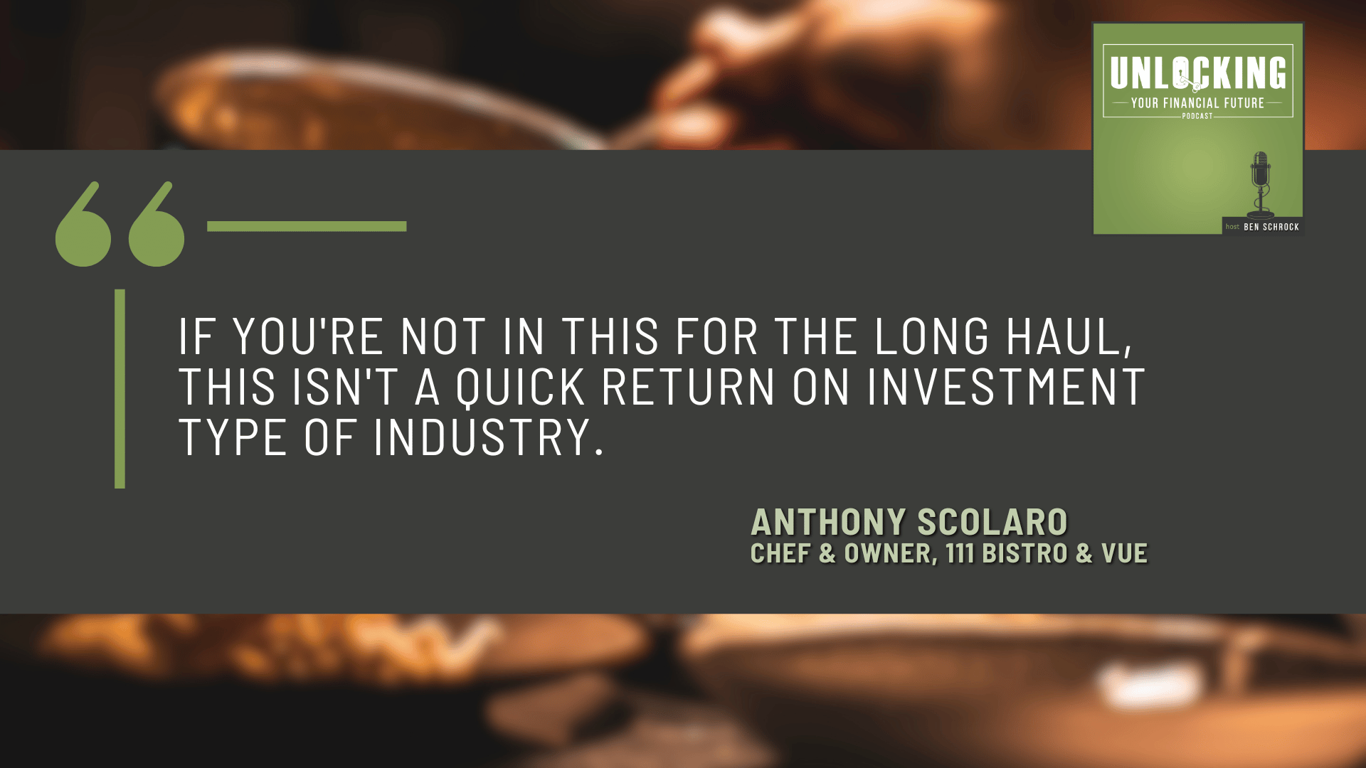 Chef Anthony Scolaro